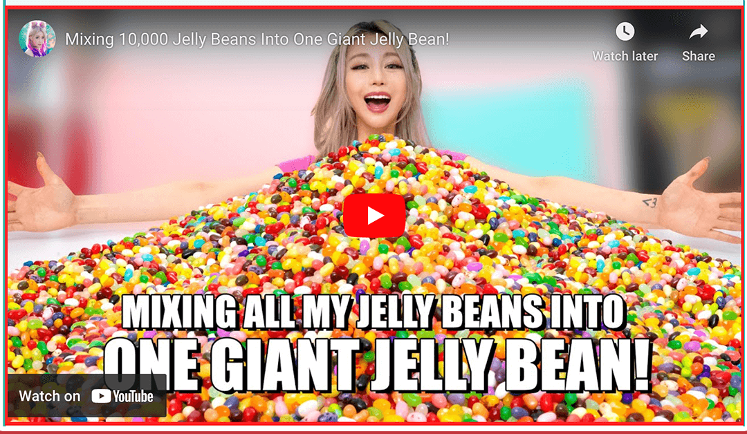 Jumping Into Jellybeans Prank