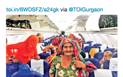 Pilot Takes Elderly On Their First Flight