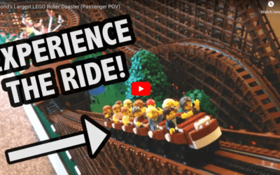 Worlds Biggest Lego Roller Coaster