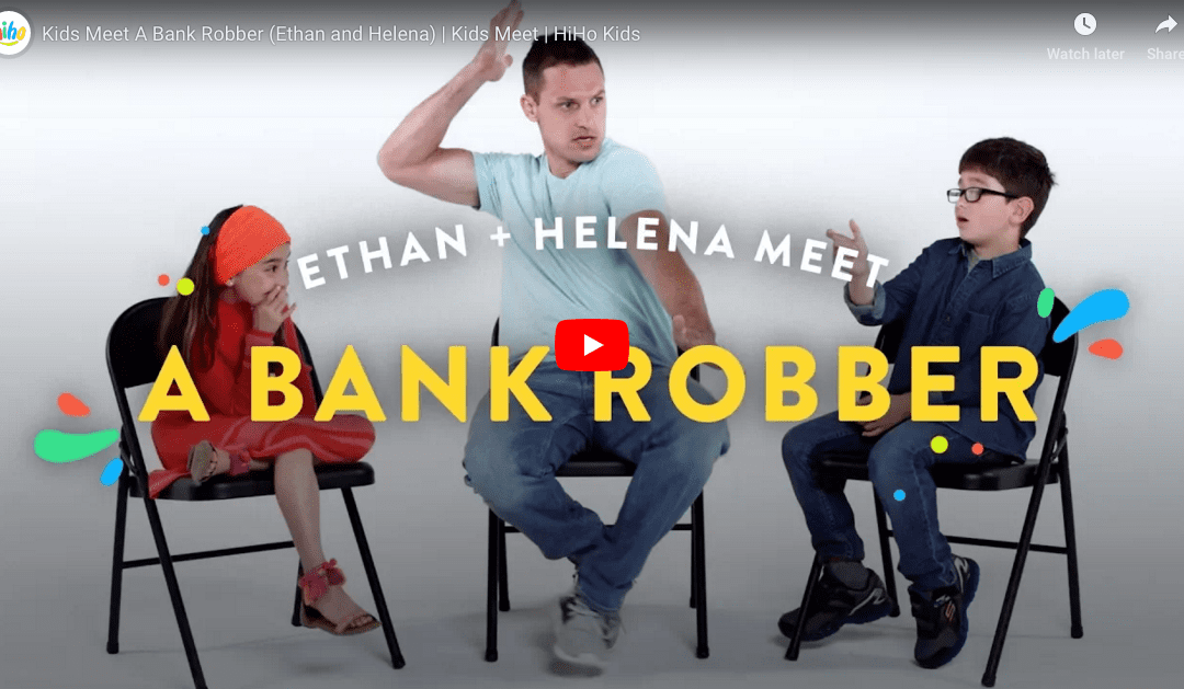 Kids Meet a Real Bank Robber