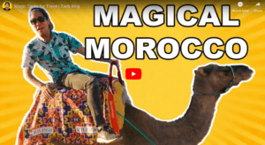 MAGICIAN ZACH KING SHARES TRAVEL TIPS