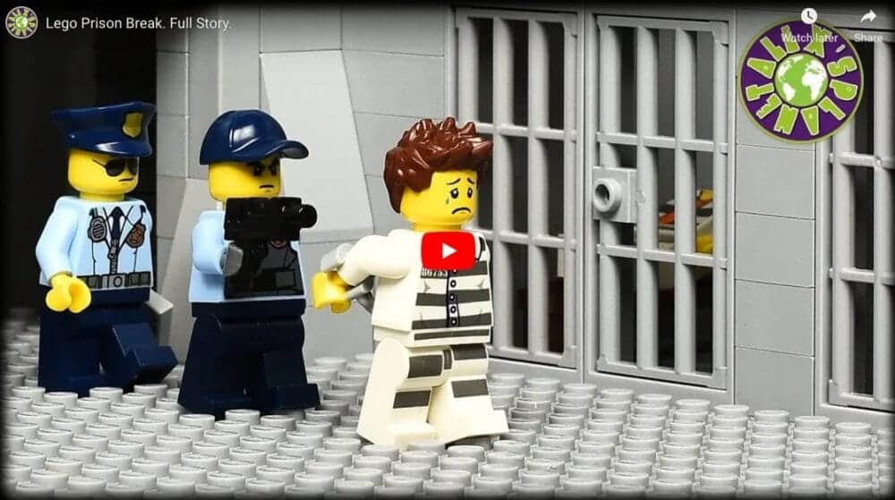 Stop Motion Lego Prison Break