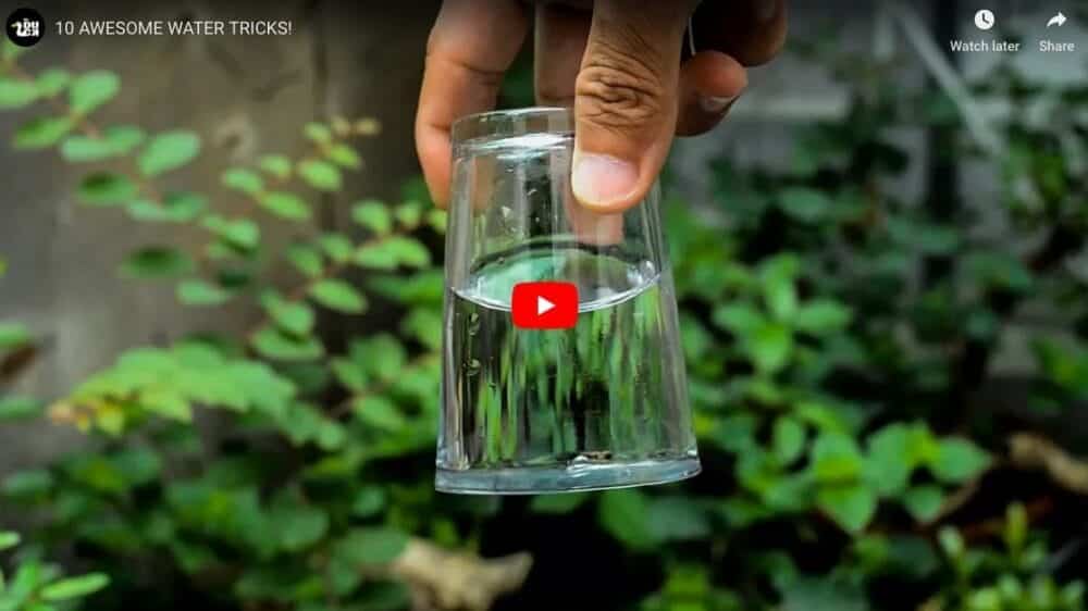 Water Based Tricks And Experiments