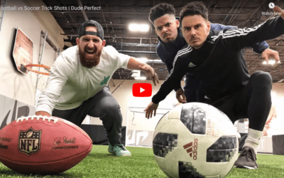 Trick Shot Challenge Soccer Vs Football