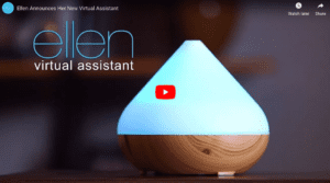 Ellen Showcases Her Virtual Assistant