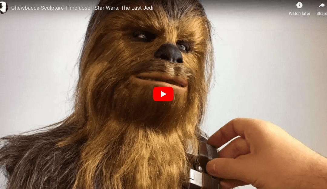 Making a Chewbacca Sculpture
