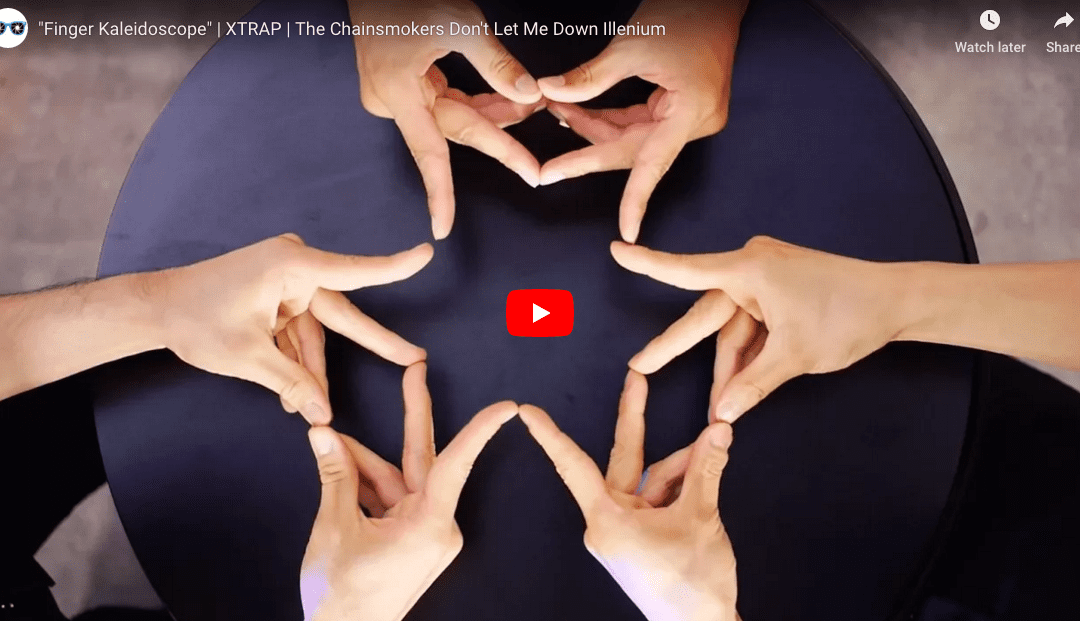 Mesmerizing Finger Kaleidoscope
