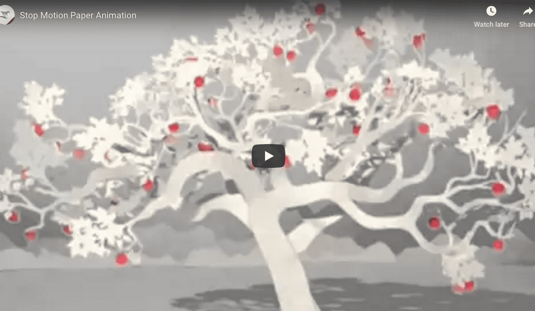 Stop Motion Paper Tree