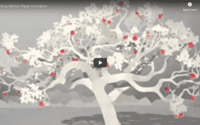 Stop Motion Paper Tree