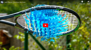 Slow Motion Jello Tennis