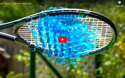 Slow Motion Jello Tennis