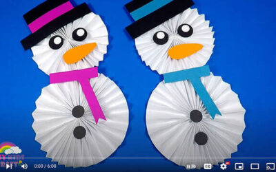 Paper Snowman Craft