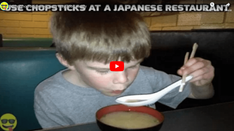 Kids Take Things Literally