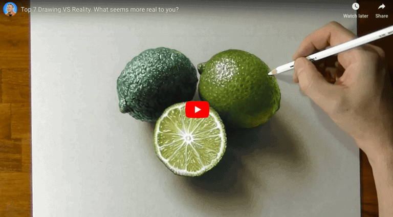 Drawing Vs Reality Is Mind Bending