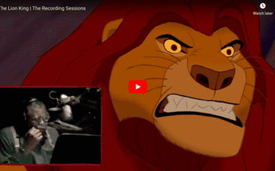 Lion King Recording Session