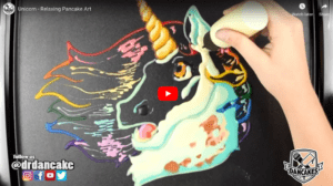 Rainbow Unicorn Pancakes