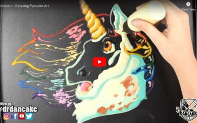 Rainbow Unicorn Pancakes