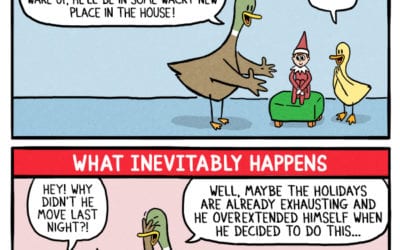 Elf On The Shelf Comic