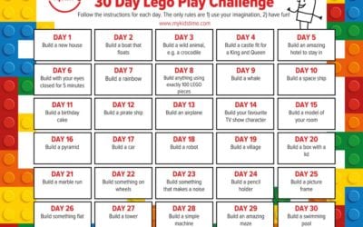 30 Day Lego Challenge For Kids