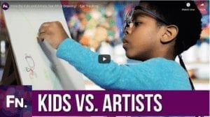 How Kids See While Drawing