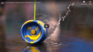 Amazing Yo-Yo Tricks In Slow Motion