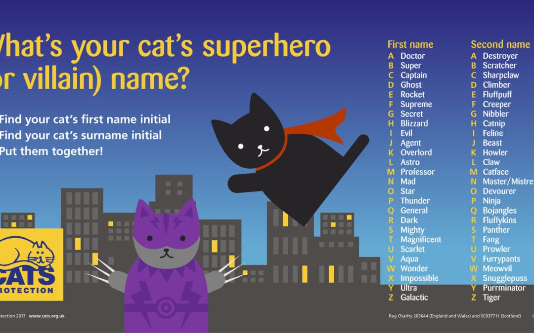 Cat Superhero Name Generator ๐ฑ