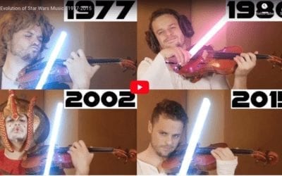 Evolution of Music Star Wars