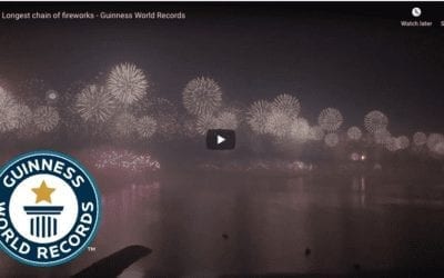 Longest Chain of Fireworks