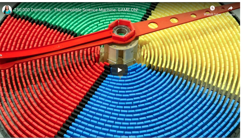 The Biggest Domino Project In America