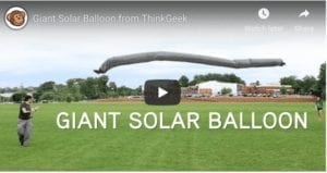 Giant Solar Balloon