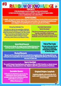 Rainbow of Knowledge #3