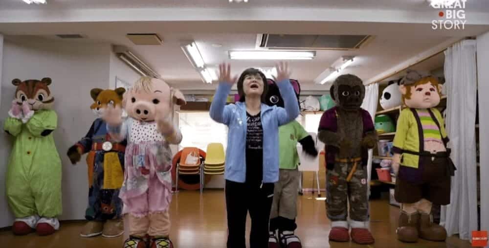 Mascot School In Japan