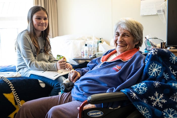 Young Girl Makes Wishes Come True For The Elderly