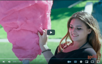 Giant Cotton Candy Prank