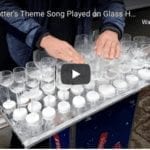 Harry Potter On Glass Harp