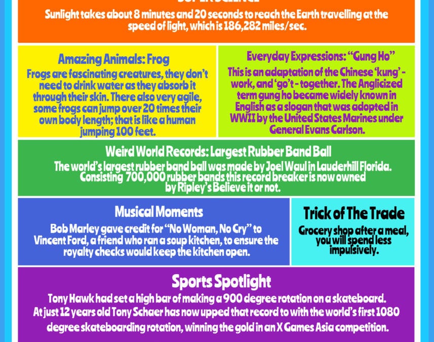 Rainbow of Knowledge #12