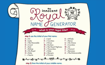 Royal Name Generator