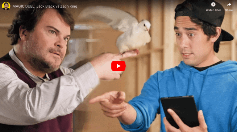 Magic Duel: Jack Black Vs Zach King