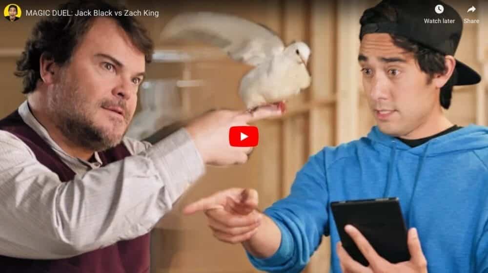 Magic Duel: Jack Black Vs Zach King