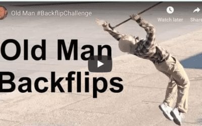 Back Flipping Grandpa