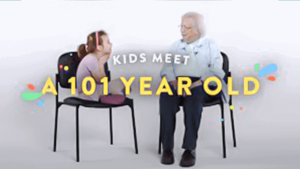 Kids Meet A 101-Year-Old