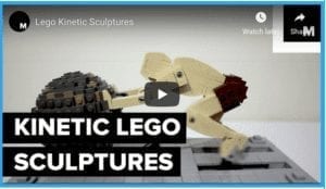 Lego Kinetic Sculptures