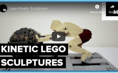 Lego Kinetic Sculptures