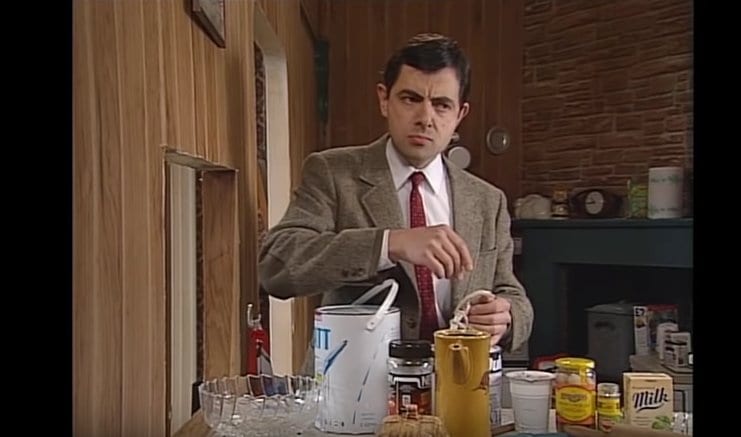 Mr Bean Goes To Art Class
