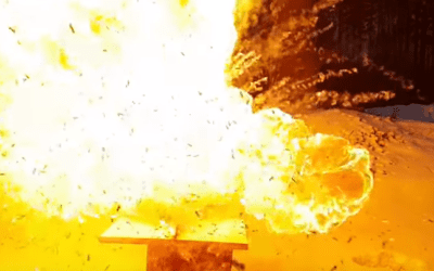 Matchstick Volcano Chain Reaction