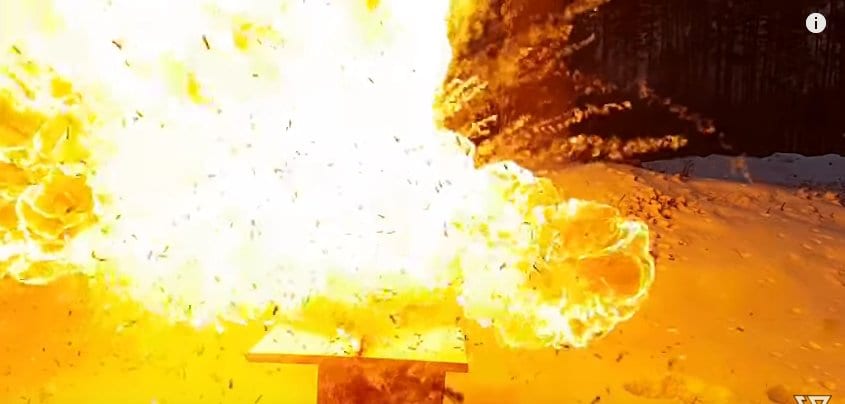 Matchstick Volcano Chain Reaction