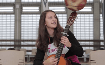 Basketball Spinning On A Guitar