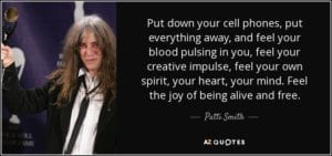 Words of Wisdom – Patti Smith