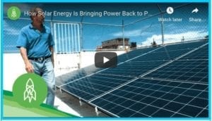 Solar Energy Powers Puerto Rico