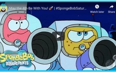 Sponge Bob Meets Star Wars